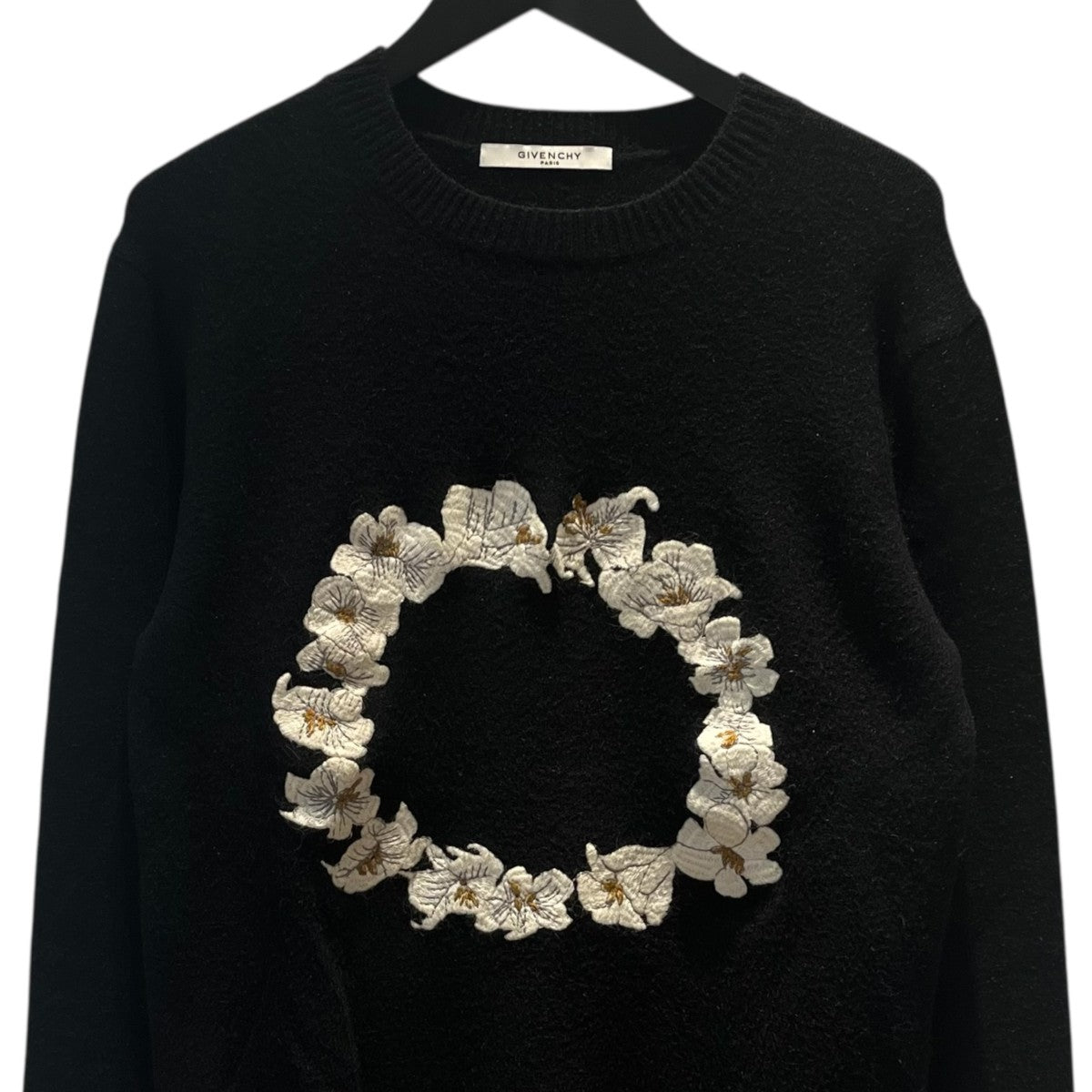 GIVENCHY(ジバンシィ) 刺繍クルーネックニット16S 7369 342 16S 7369