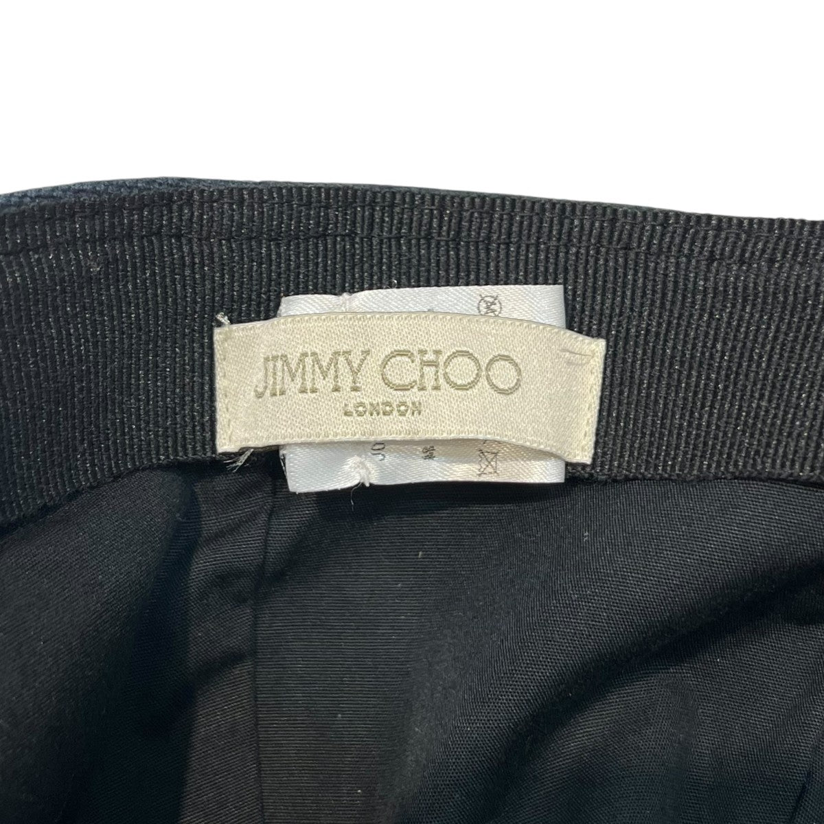 JIMMY CHOO CHOO刺繍キャップ 古着・中古-5枚目のアイテム画像