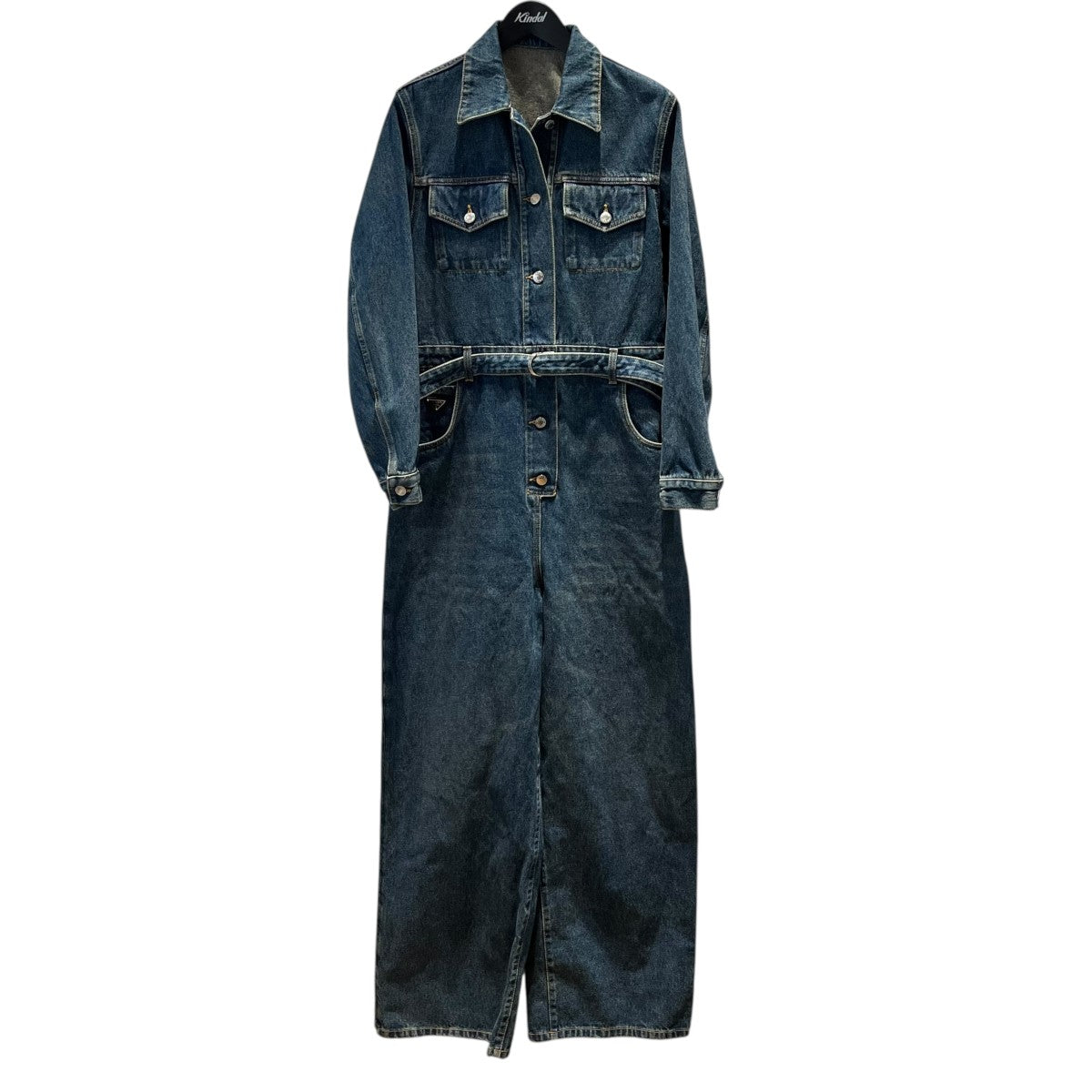 PRADA デニムジャンプスーツオールインワン 古着・中古-1枚目のアイテム画像