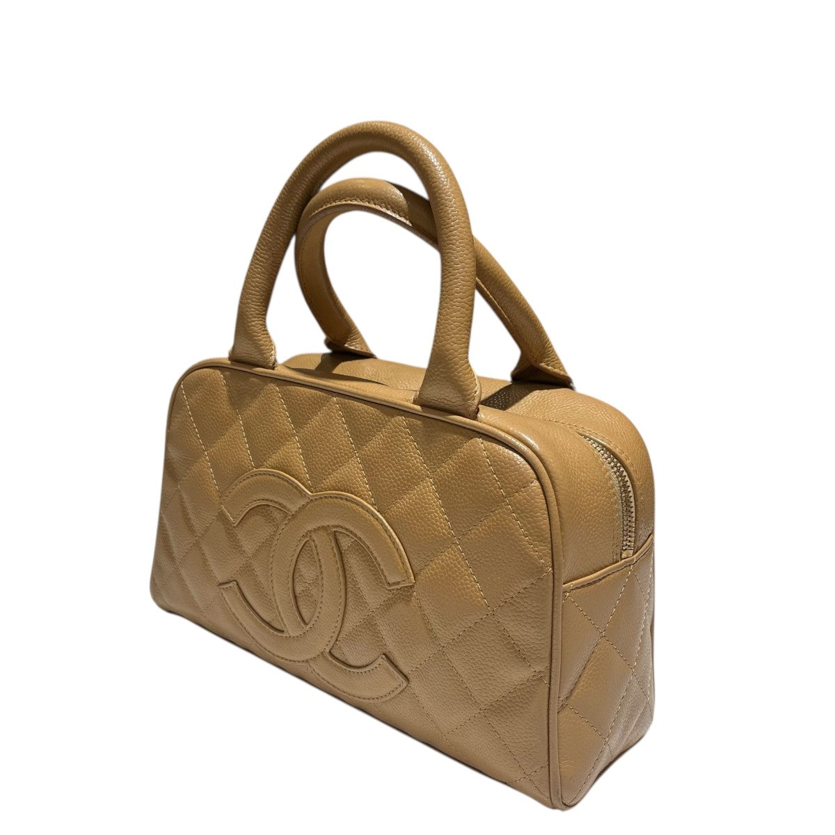 CHANEL ボーリングバッグマトラッセ 古着・中古-1枚目のアイテム画像