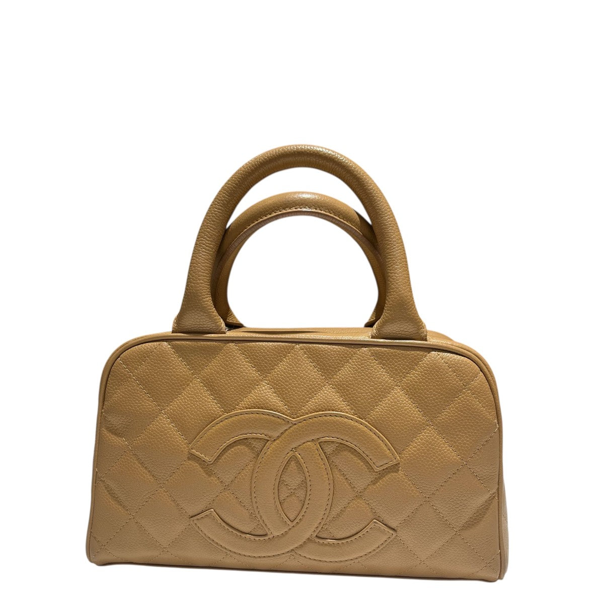 CHANEL ボーリングバッグマトラッセ 古着・中古-2枚目のアイテム画像