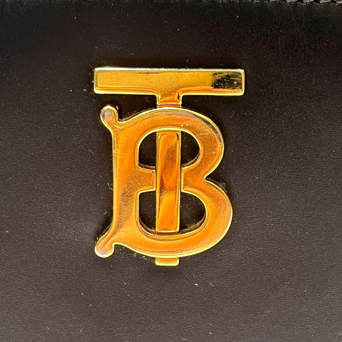 BURBERRY(バーバリー) TBロゴプレートワンショルダーバッグ ブラック