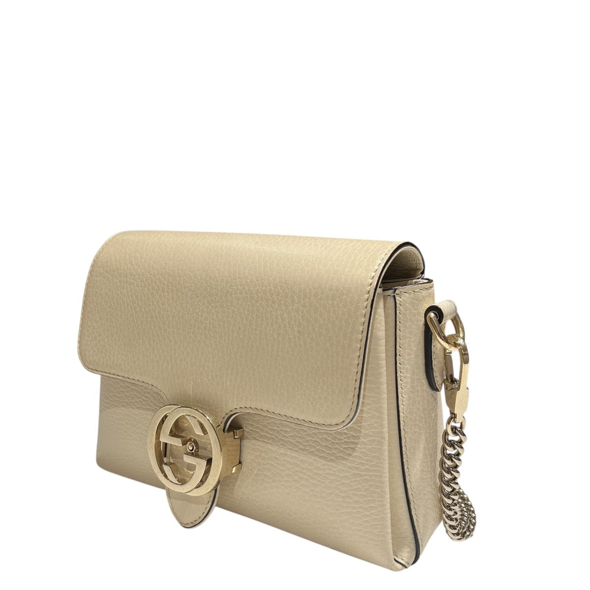 GUCCI インターロッキングチェーンショルダーバッグ607720 古着・中古-1枚目のアイテム画像