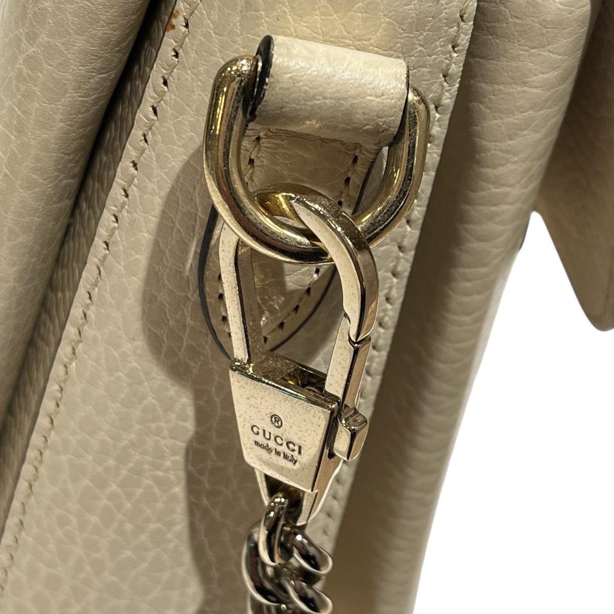 GUCCI インターロッキングチェーンショルダーバッグ607720 古着・中古-10枚目のアイテム画像