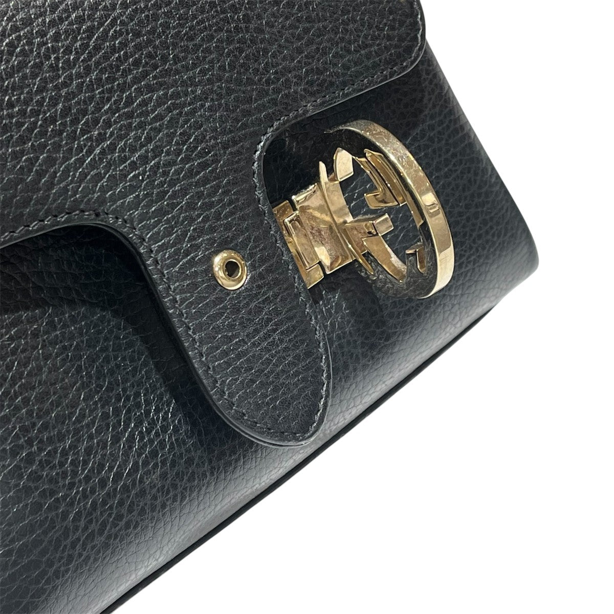GUCCI(グッチ) インターロッキングG チェーンショルダーバッグ 607720