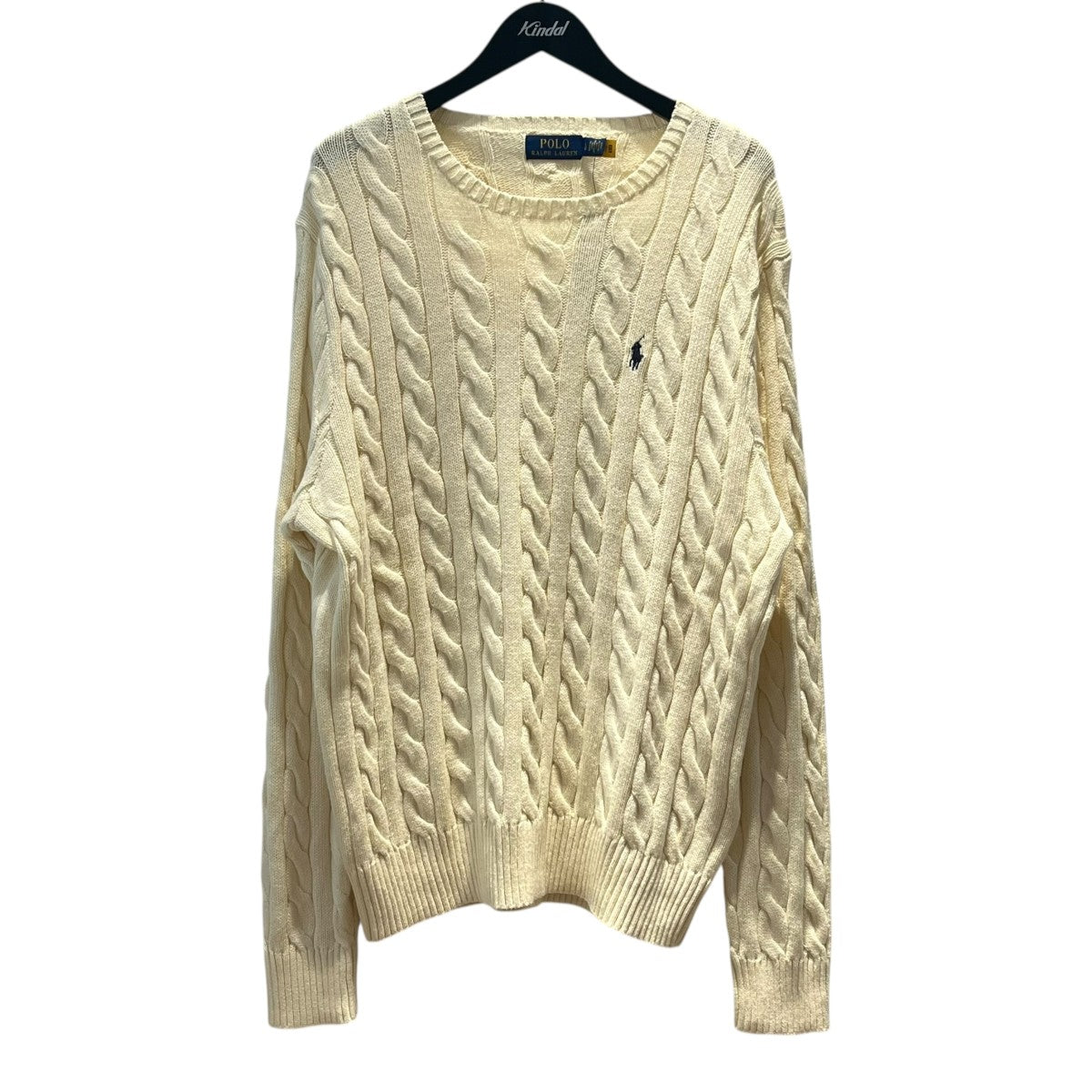 POLO RALPH LAUREN(ポロラルフローレン) ワンポイント ケーブルニット