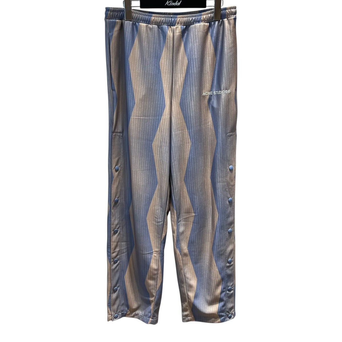 ACNE STUDIOS グラフィックプリントストレートパンツトラックパンツFN-MN-TROU000830 BK0539 古着・中古-1枚目のアイテム画像