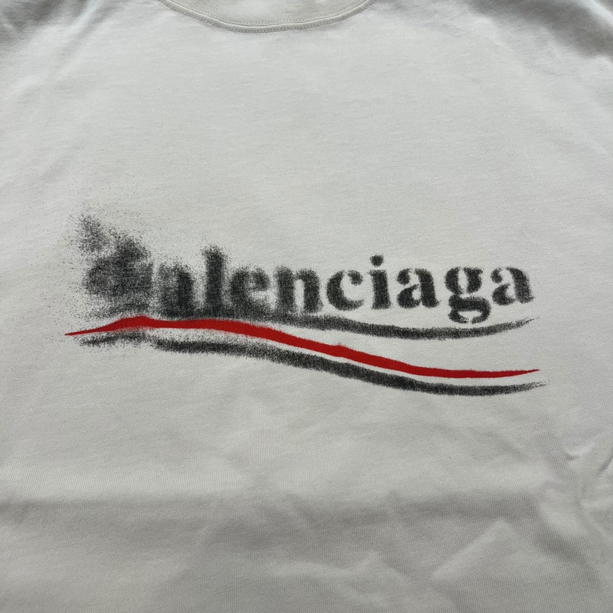 ロゴスプレープリントTシャツ764235