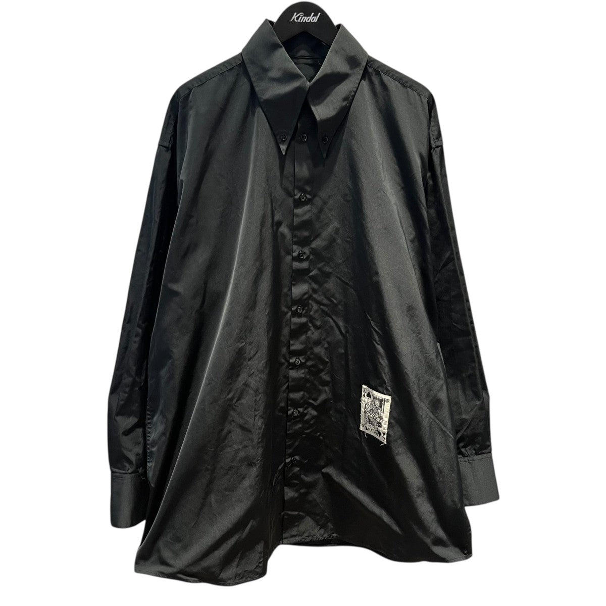 MM6 Maison Margiela トランプモチーフオーバーサイズシャツS62DL0070 古着・中古-1枚目のアイテム画像