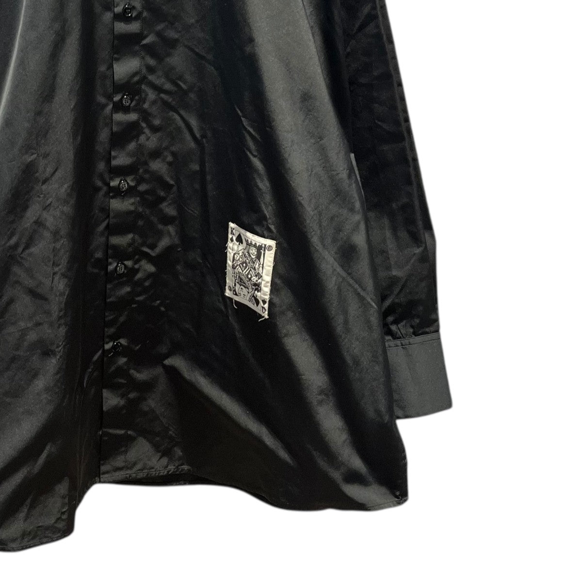 MM6 Maison Margiela トランプモチーフオーバーサイズシャツS62DL0070 古着・中古-4枚目のアイテム画像