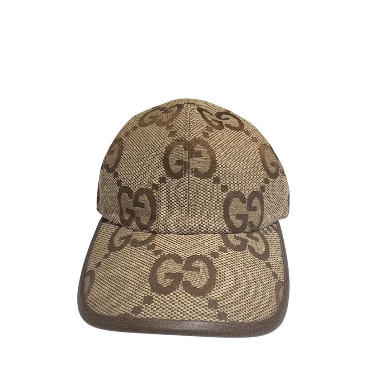 GUCCI(グッチ) ジャンボGGキャンバスキャップ681264 681264 ベージュ