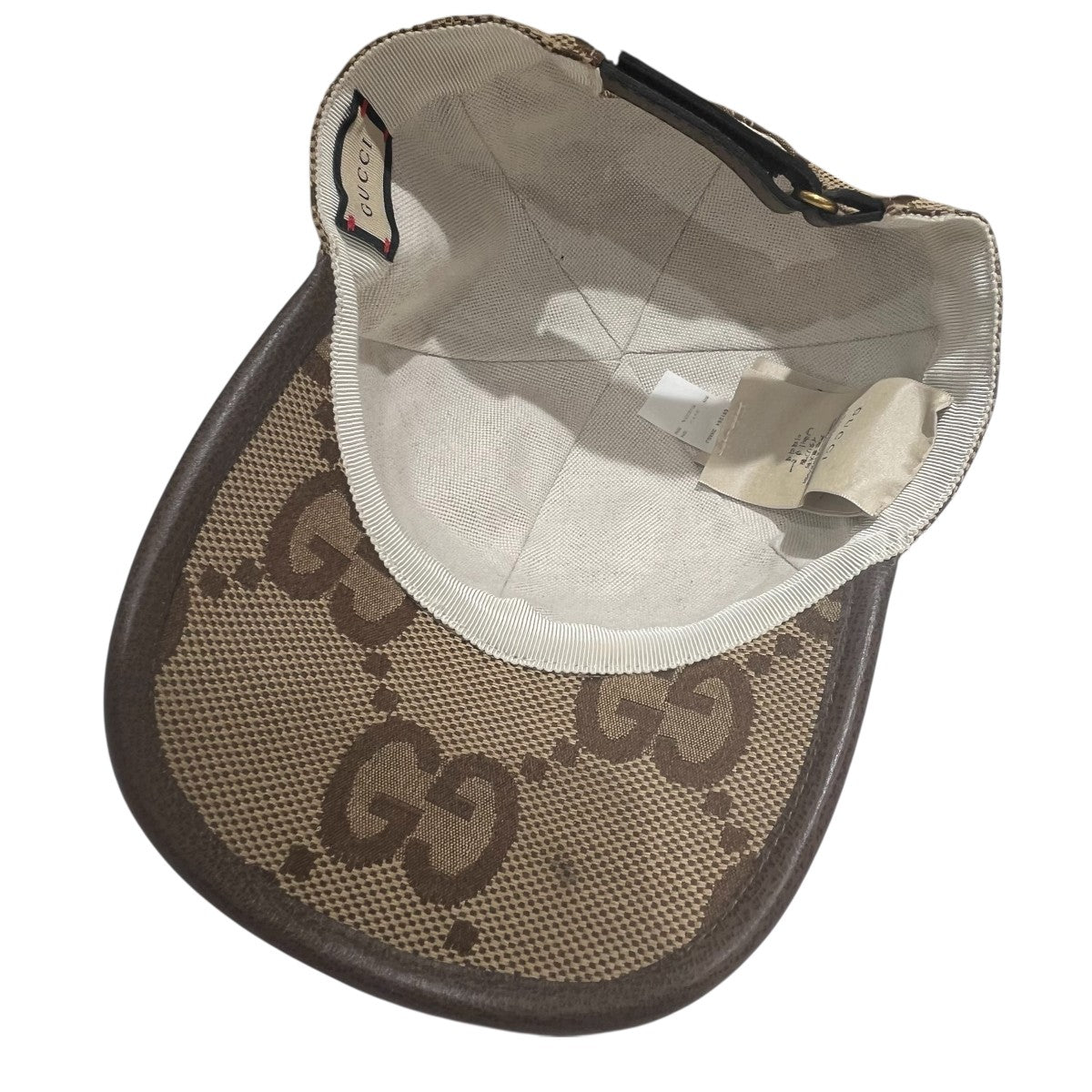 GUCCI(グッチ) ジャンボGGキャンバスキャップ681264 681264 ベージュ