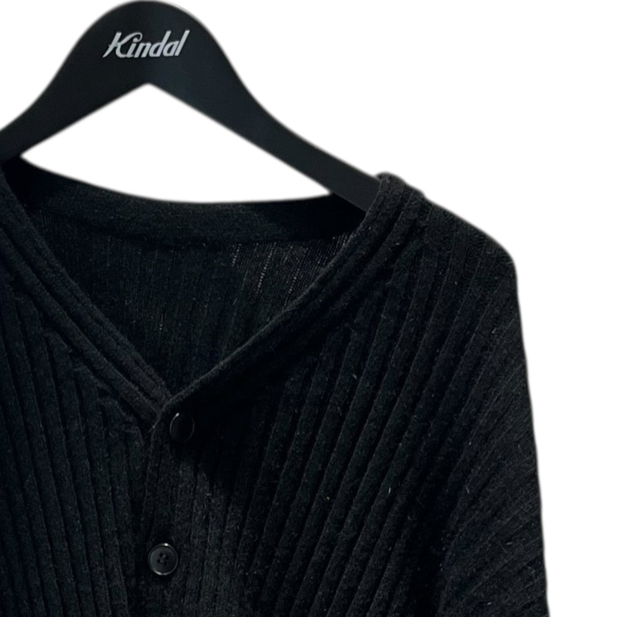 LIMI feu(リミフゥ) 25AWニットカーディガンLL-K02-160 CRUSHED RIB