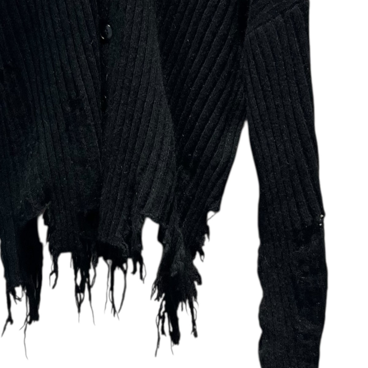 LIMI feu(リミフゥ) 25AWニットカーディガンLL-K02-160 CRUSHED RIB