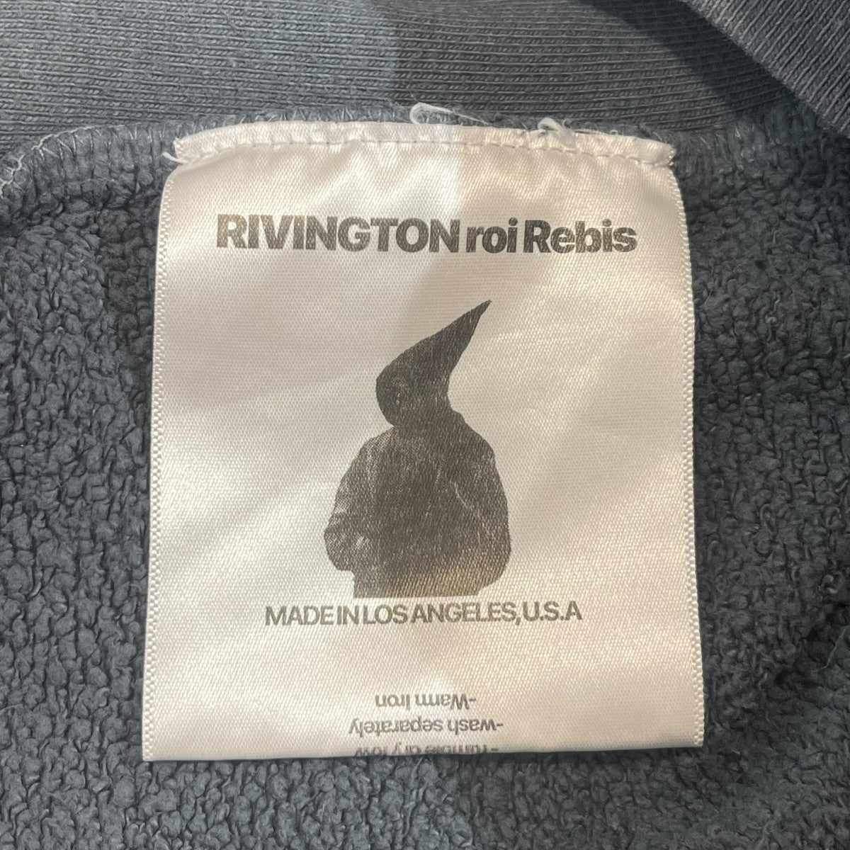 rivington roi rebis RRR-123 GYM BAG CVA HOODIEプルオーバーパーカー 古着・中古-5枚目のアイテム画像