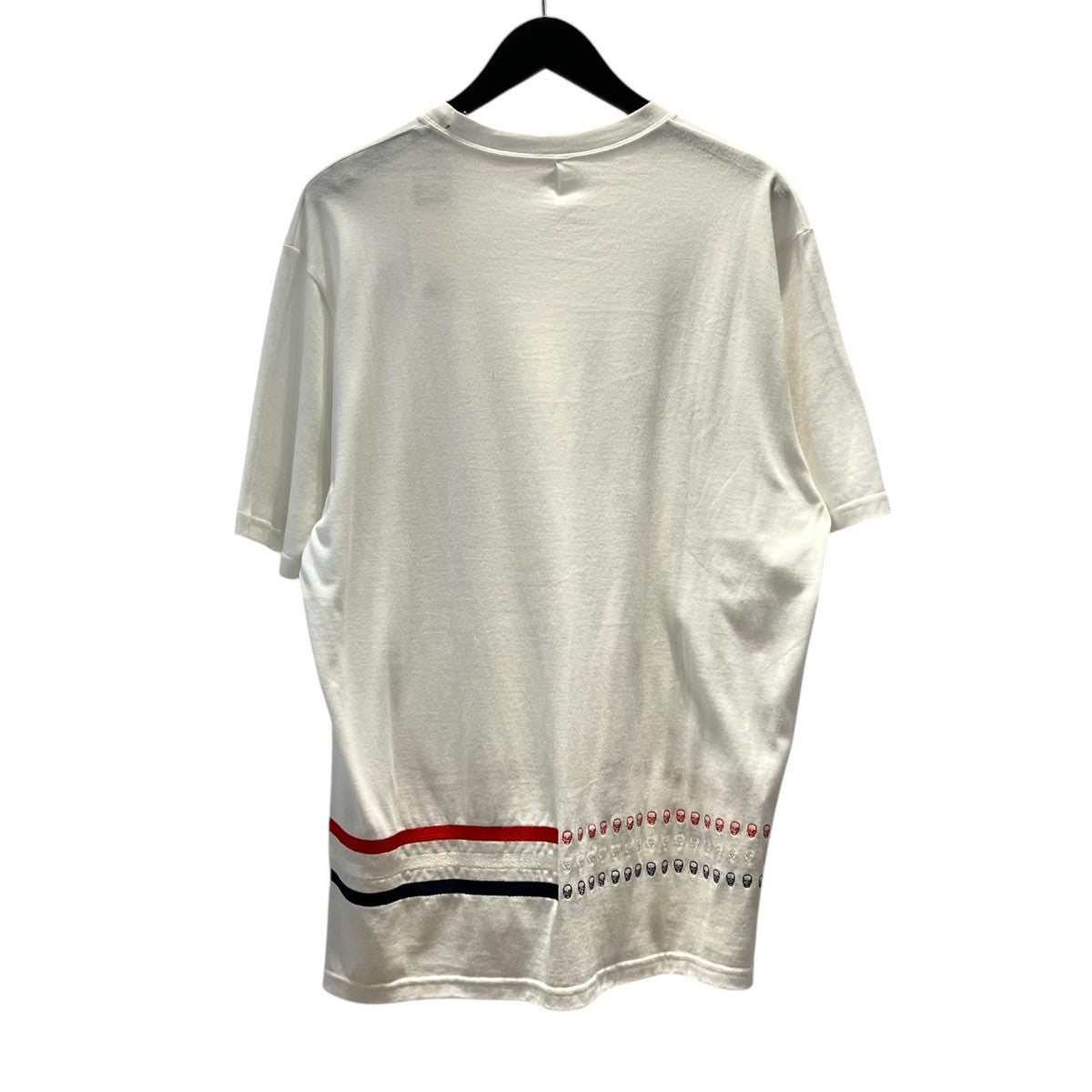lucien pellat-finet 裾スカル刺繍Tシャツ 古着・中古-2枚目のアイテム画像