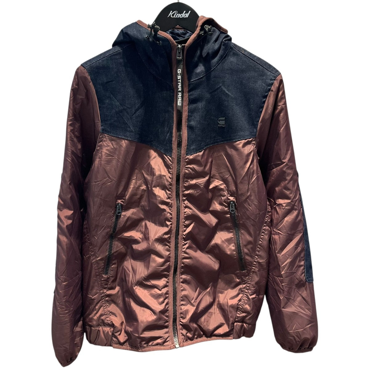 G-STAR RAW デニム切替中綿ジャケット 古着・中古-1枚目のアイテム画像