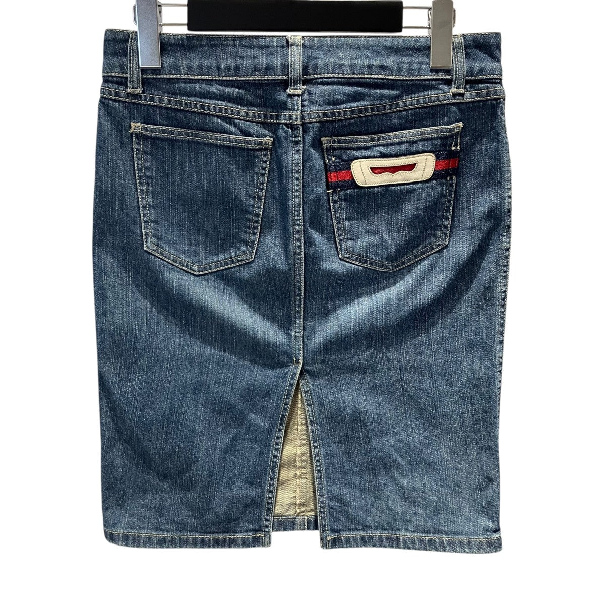 GUCCI デニムタイトスカート 38 GUCCI デニムタイトスカート38