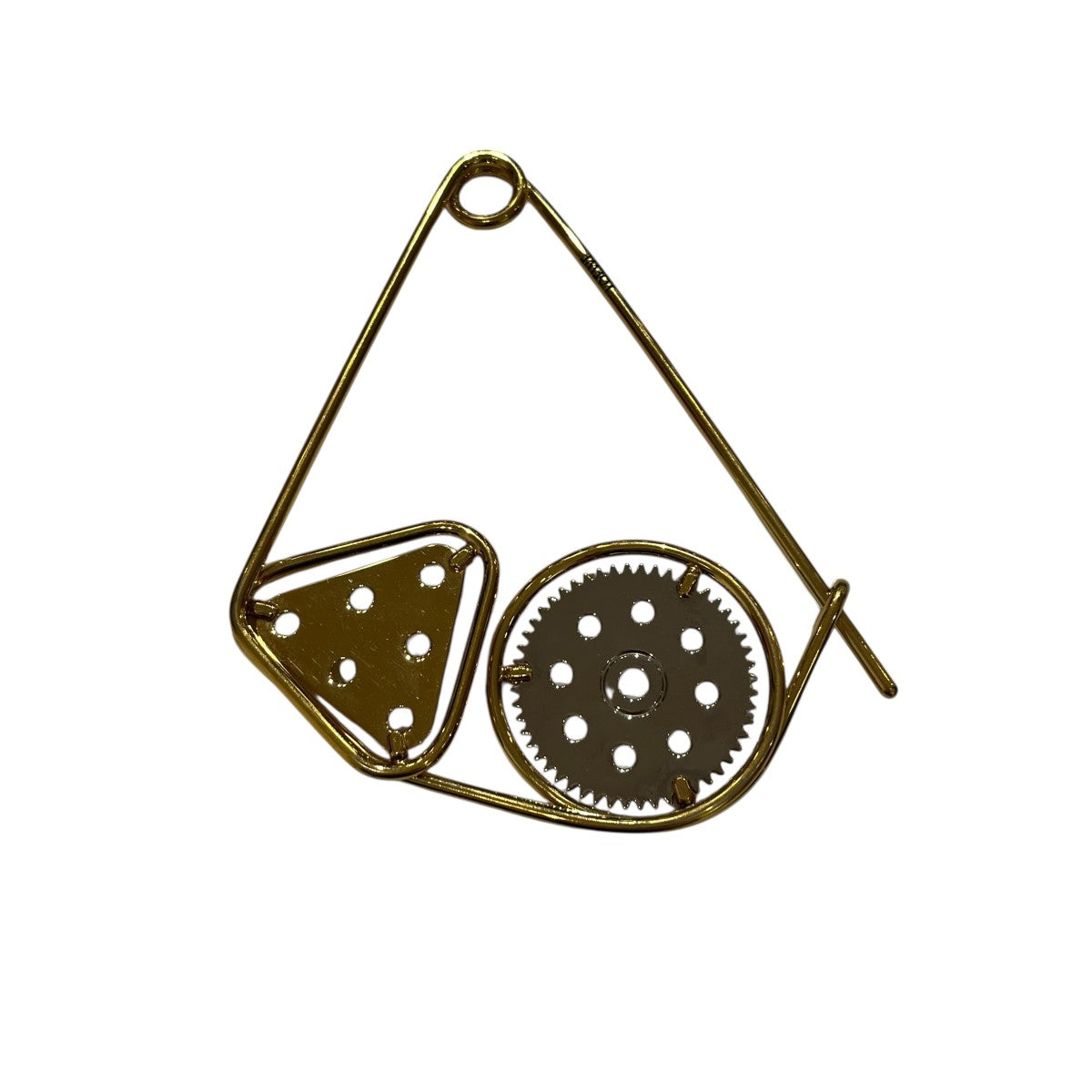 ダブルメカノブローチチャーム