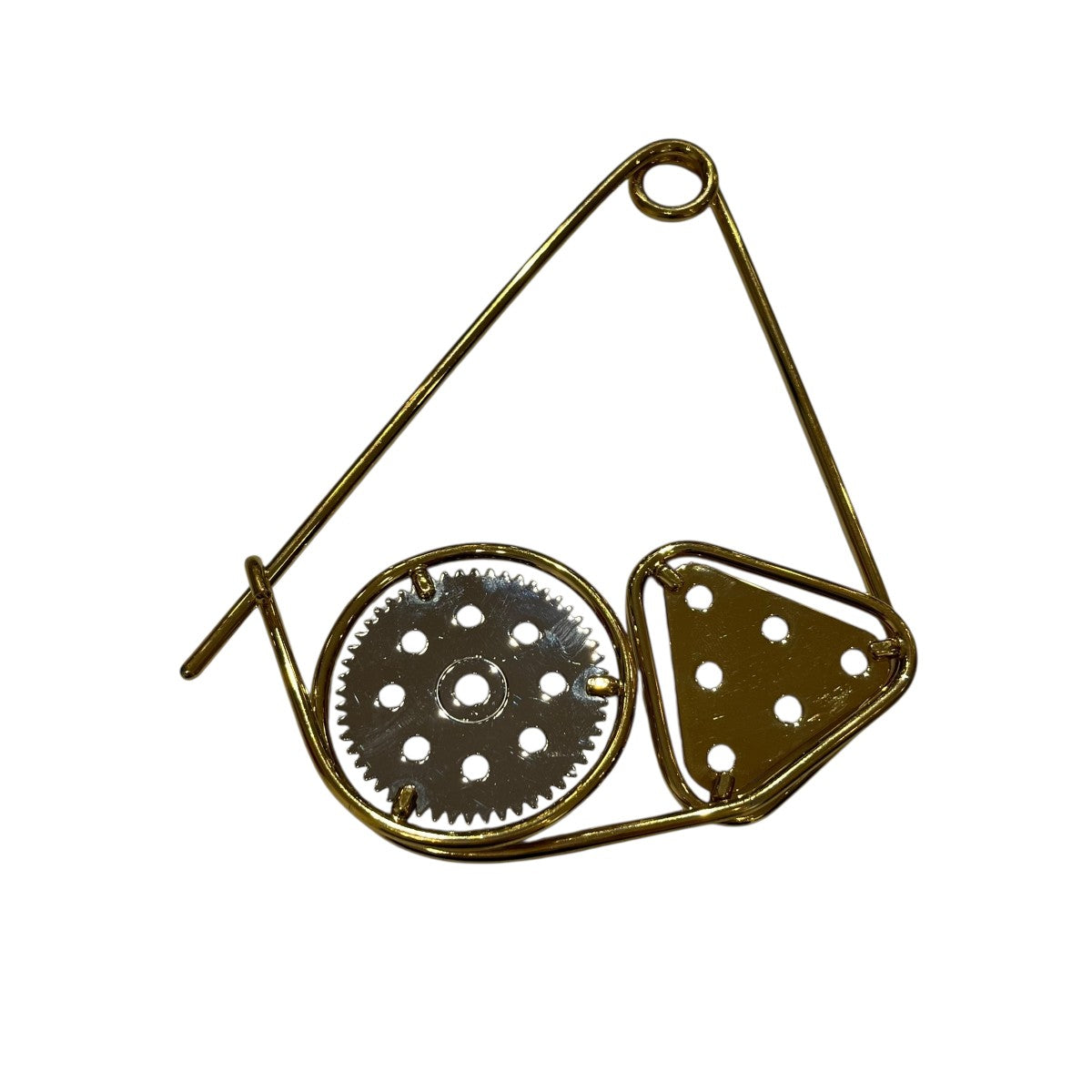 ダブルメカノブローチチャーム