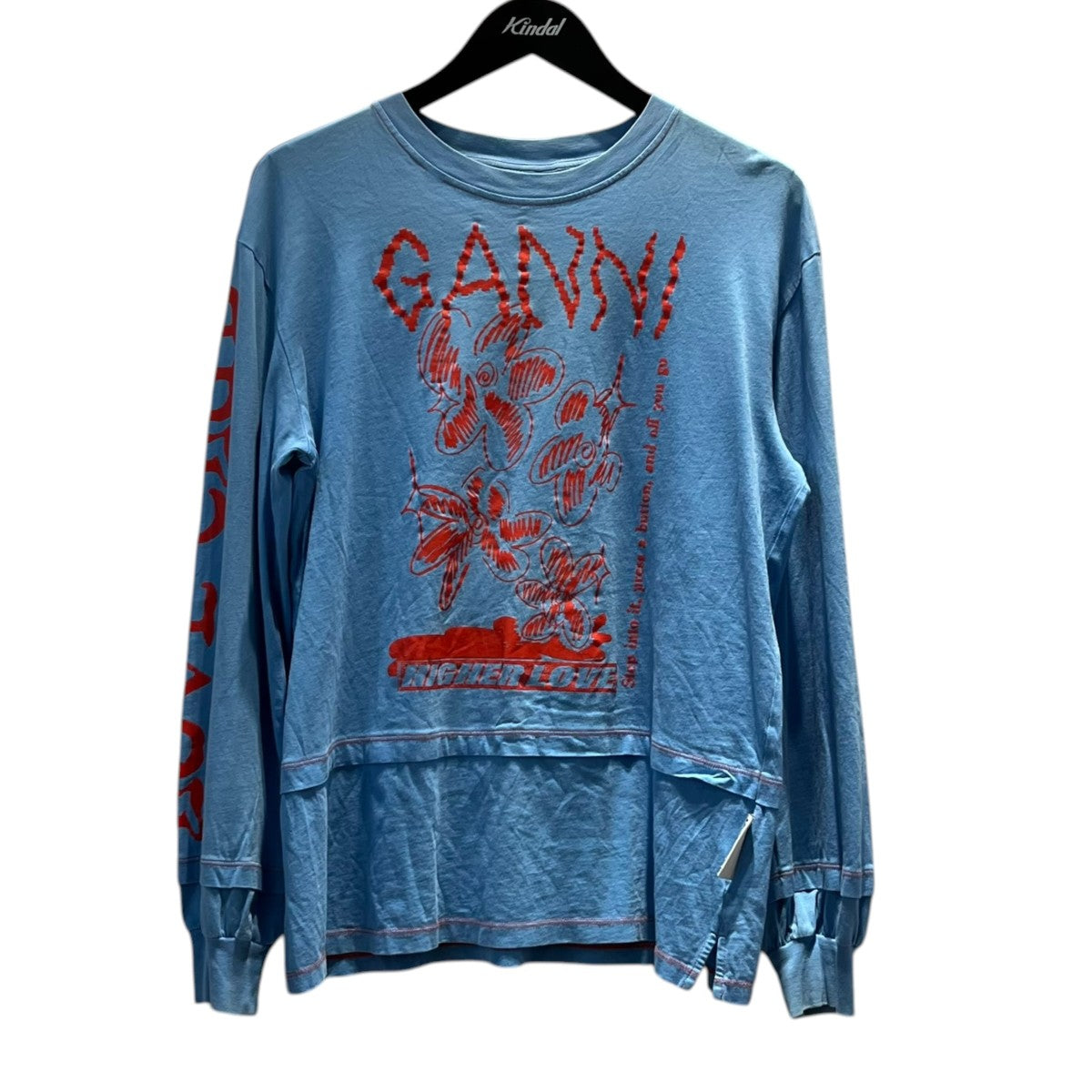 Ganni 長袖カットソー 古着・中古-1枚目のアイテム画像