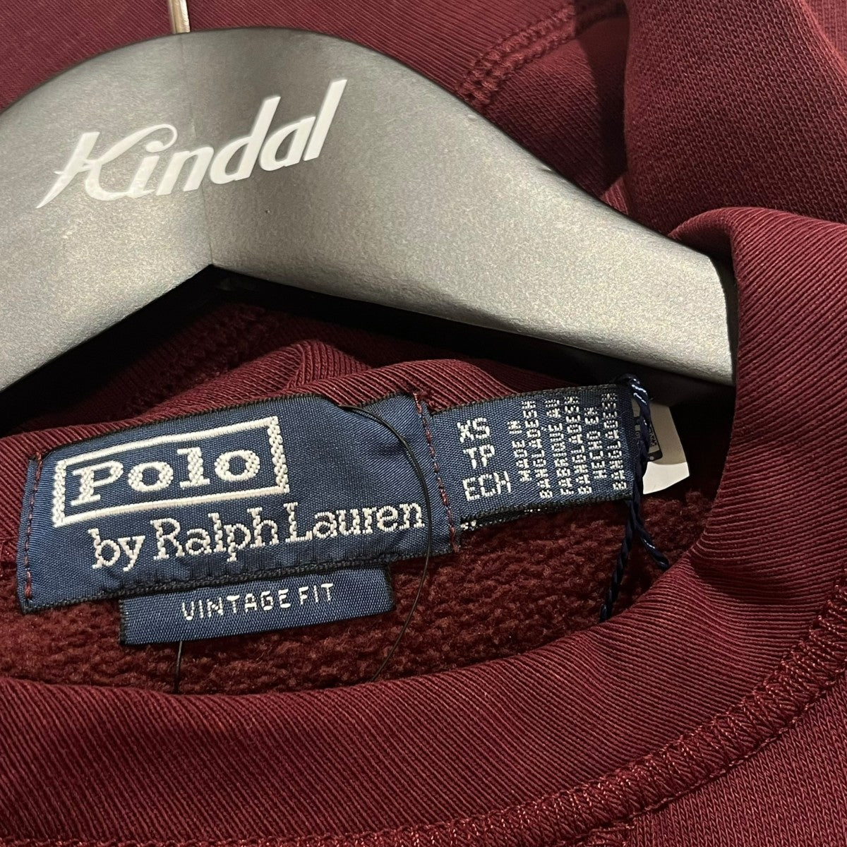POLO RALPH LAUREN 裏起毛 ウォッシュ加工スウェット 古着・中古-5枚目のアイテム画像