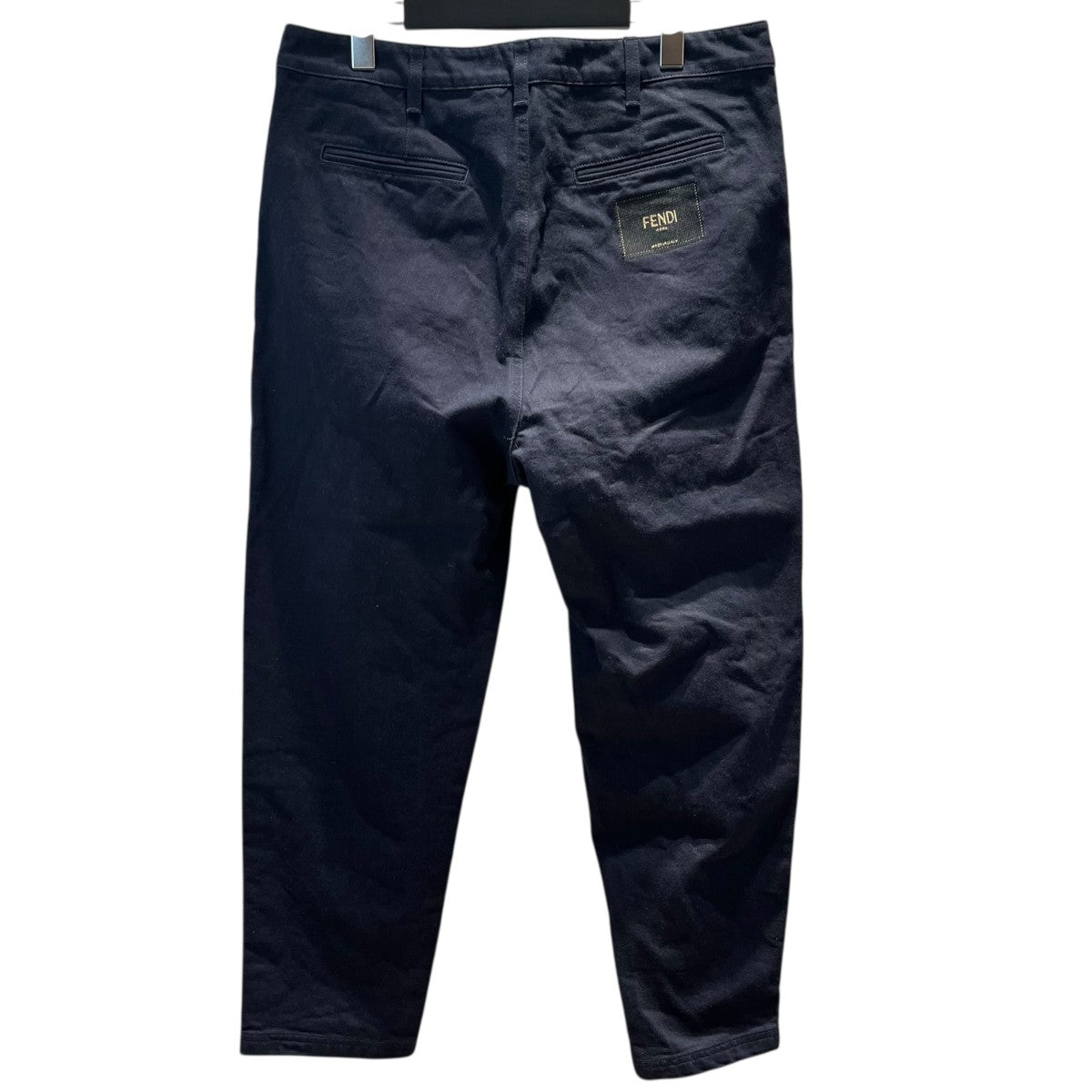 FENDI ロゴパッチタックデニムパンツFLP287 古着・中古-2枚目のアイテム画像