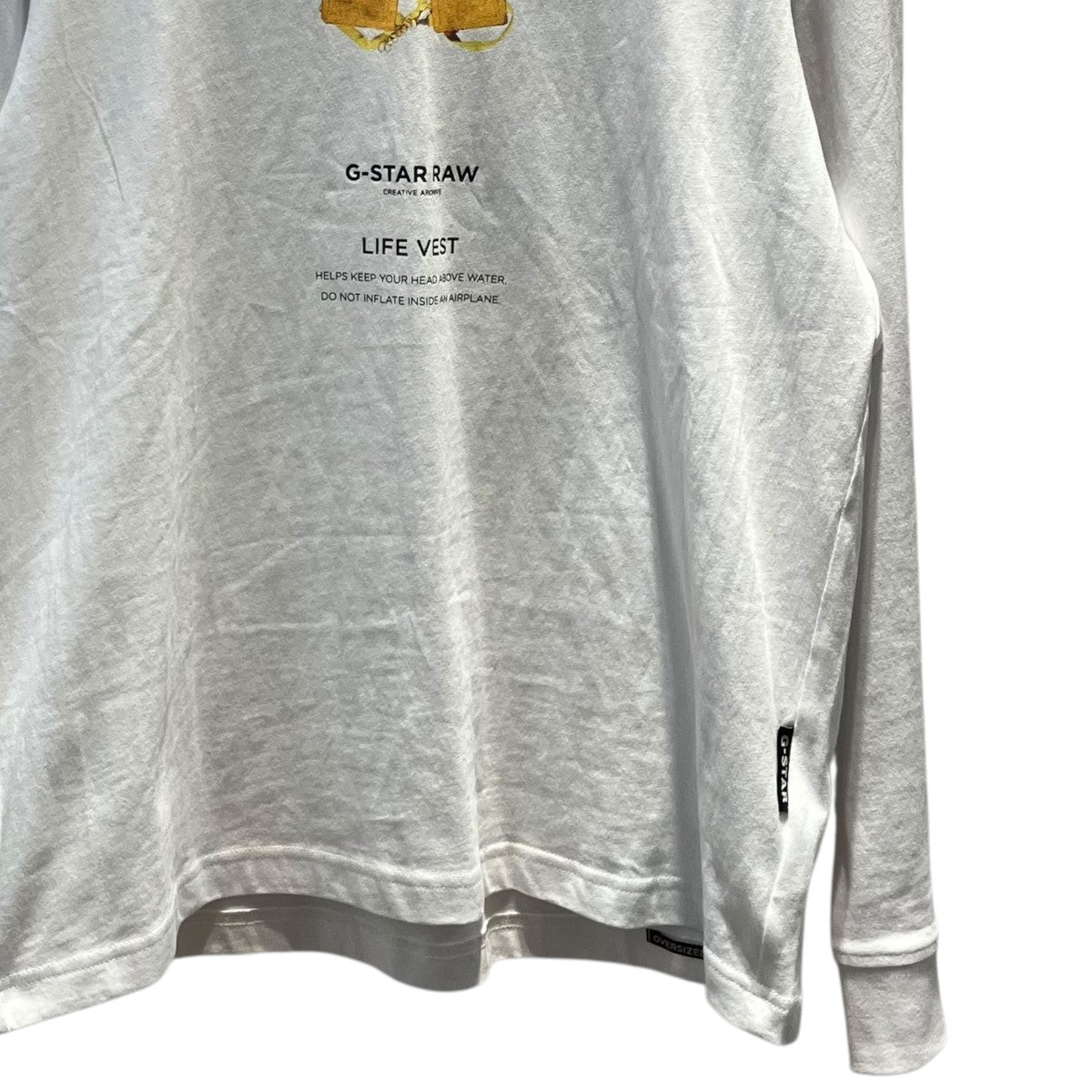 G-STAR RAW ロングスリーブTシャツD23722 Archive Boxy T-Shirt 古着・中古-4枚目のアイテム画像