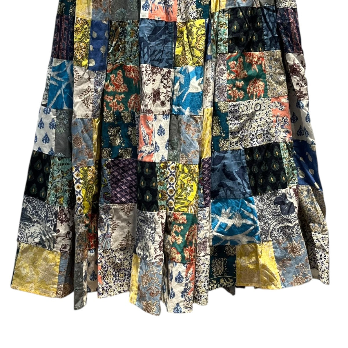 151241-0004 パッチワークＡＳＳＯＲＴスカート