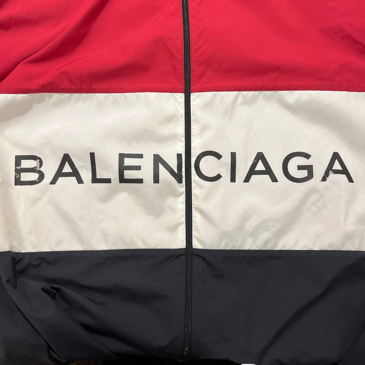 BALENCIAGA(バレンシアガ) TXD12 ロゴプリントトラックジャケット