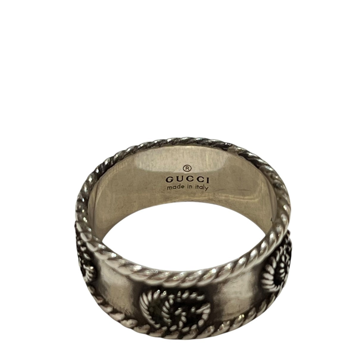GUCCI ﾀﾞﾌﾞﾙGリング 古着・中古-5枚目のアイテム画像