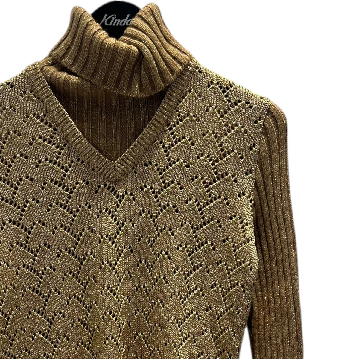 MOSCHINO COUTURE タートルネックニットDA09175408 古着・中古-3枚目のアイテム画像