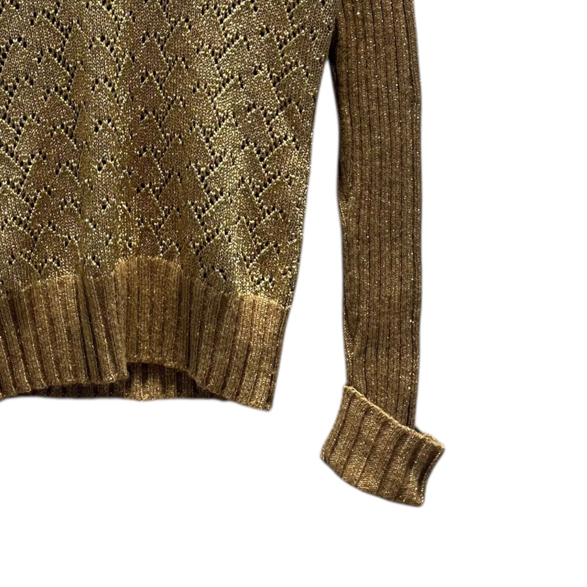 MOSCHINO COUTURE タートルネックニットDA09175408 古着・中古-4枚目のアイテム画像