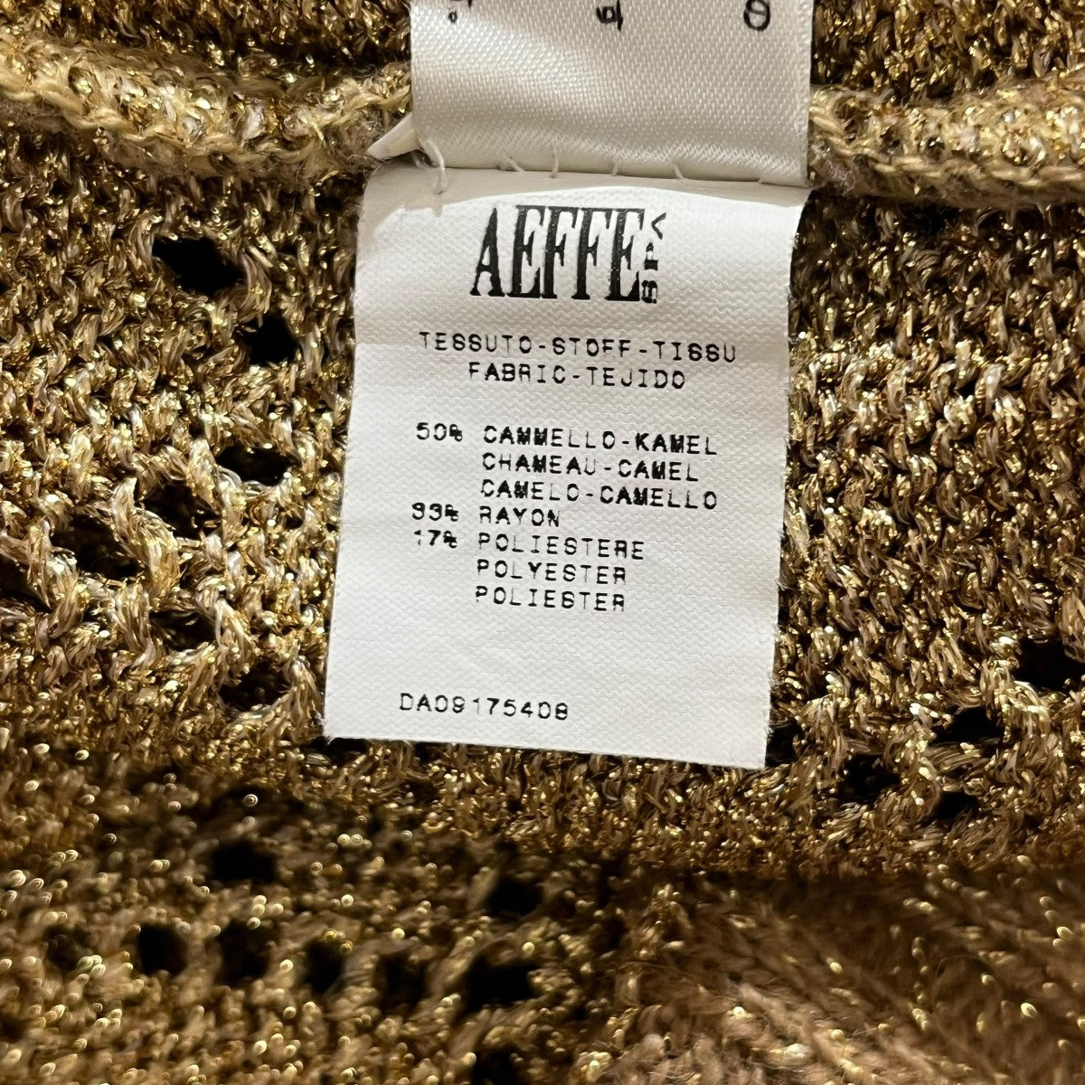 MOSCHINO COUTURE タートルネックニットDA09175408 古着・中古-5枚目のアイテム画像