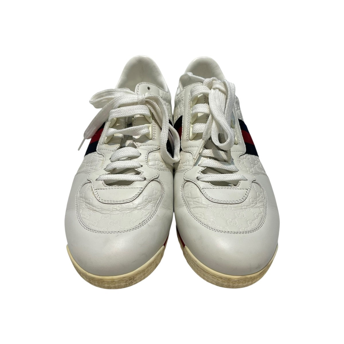 セ*ン様 GUCCI ホワイト スニーカー セ*ン様 GUCCI ホワイト スニーカー