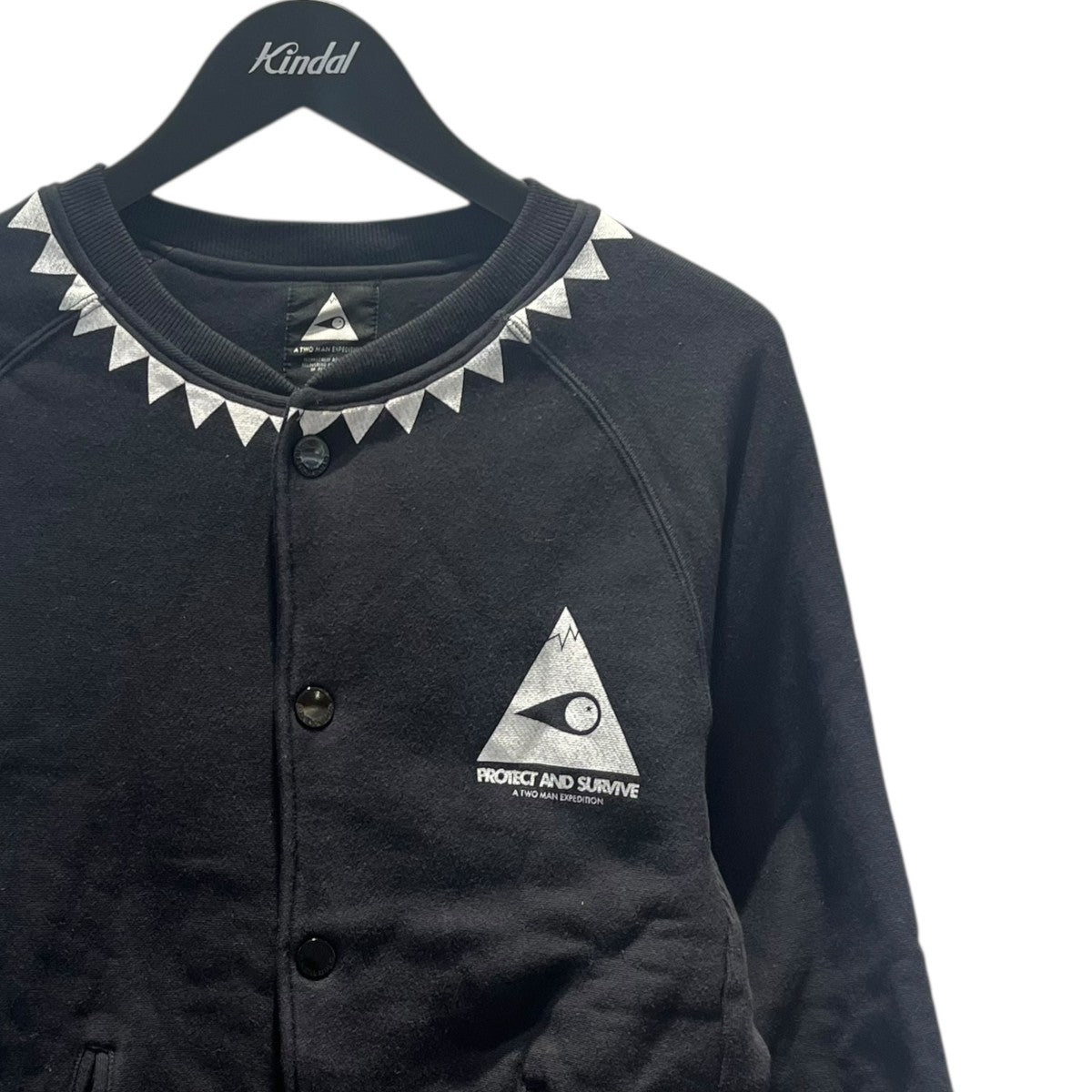 R．NEWBOLD×THE GOODHOOD STORE A TWO MAN EXPEDITIONスウェットジャケット 古着・中古-3枚目のアイテム画像