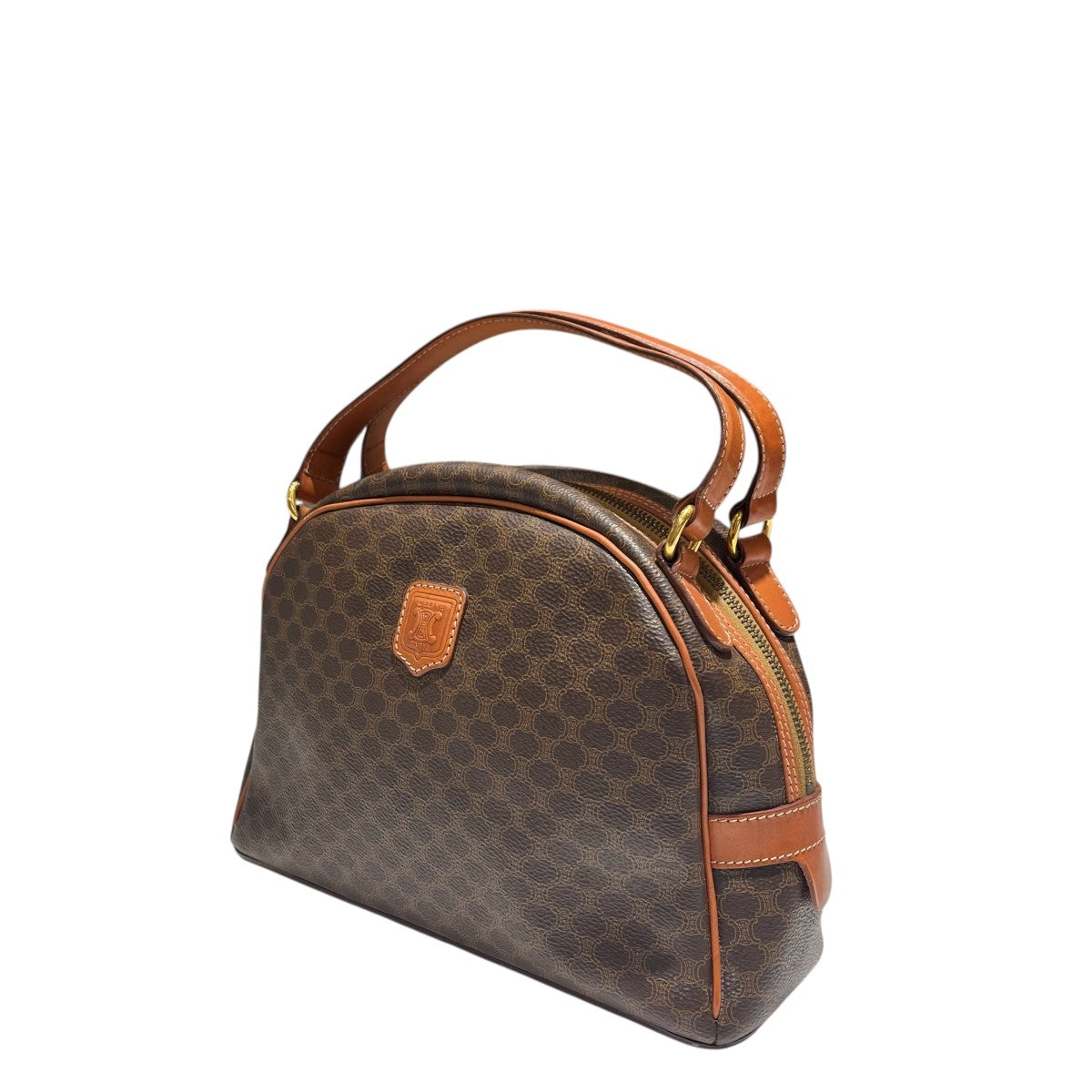 CELINE マカダム柄ハンドバッグDM95 古着・中古-1枚目のアイテム画像