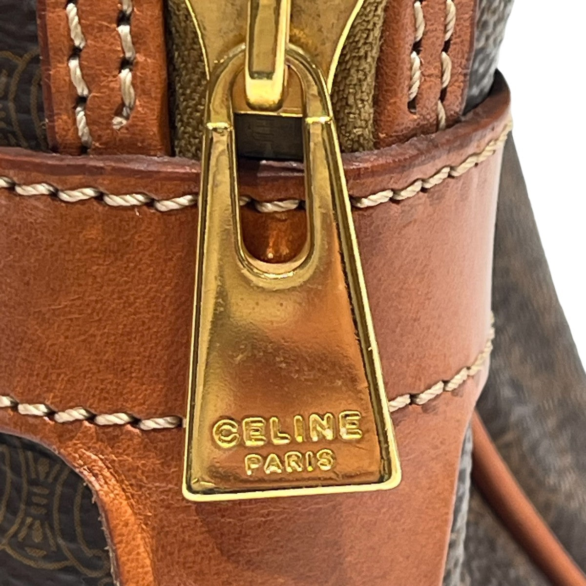 CELINE マカダム柄ハンドバッグDM95 古着・中古-10枚目のアイテム画像