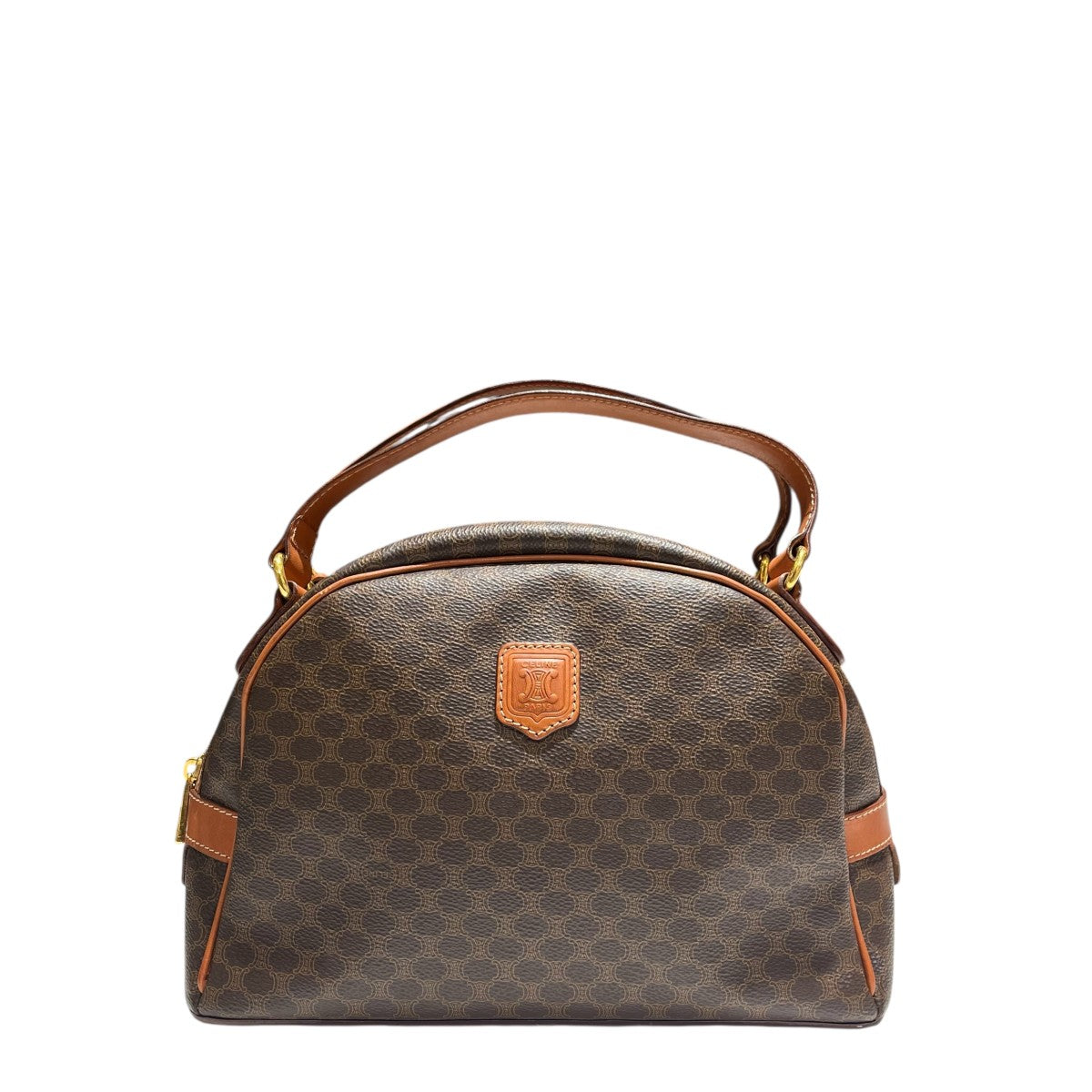 CELINE マカダム柄ハンドバッグDM95 古着・中古-2枚目のアイテム画像