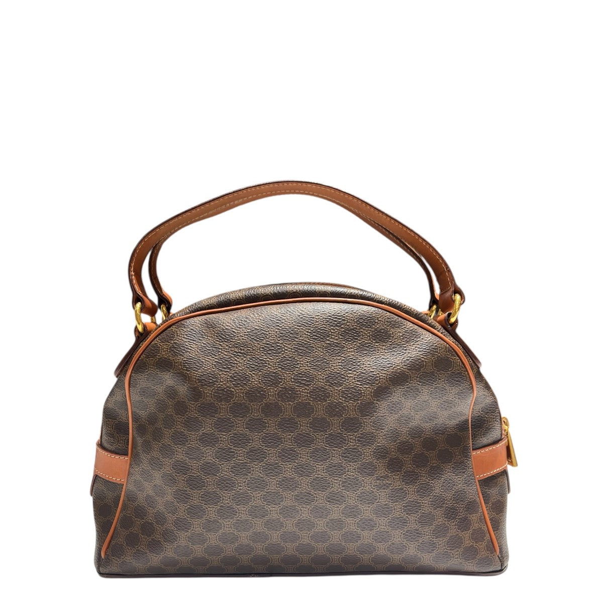CELINE マカダム柄ハンドバッグDM95 古着・中古-3枚目のアイテム画像