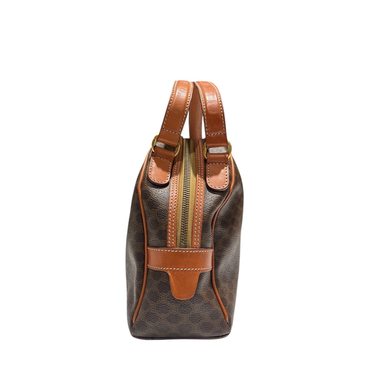 CELINE マカダム柄ハンドバッグDM95 古着・中古-4枚目のアイテム画像