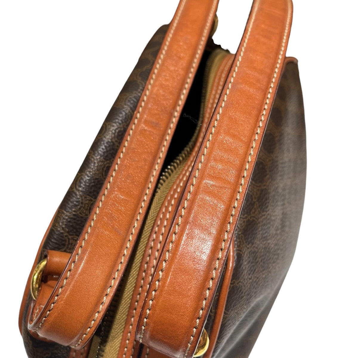 CELINE マカダム柄ハンドバッグDM95 古着・中古-7枚目のアイテム画像