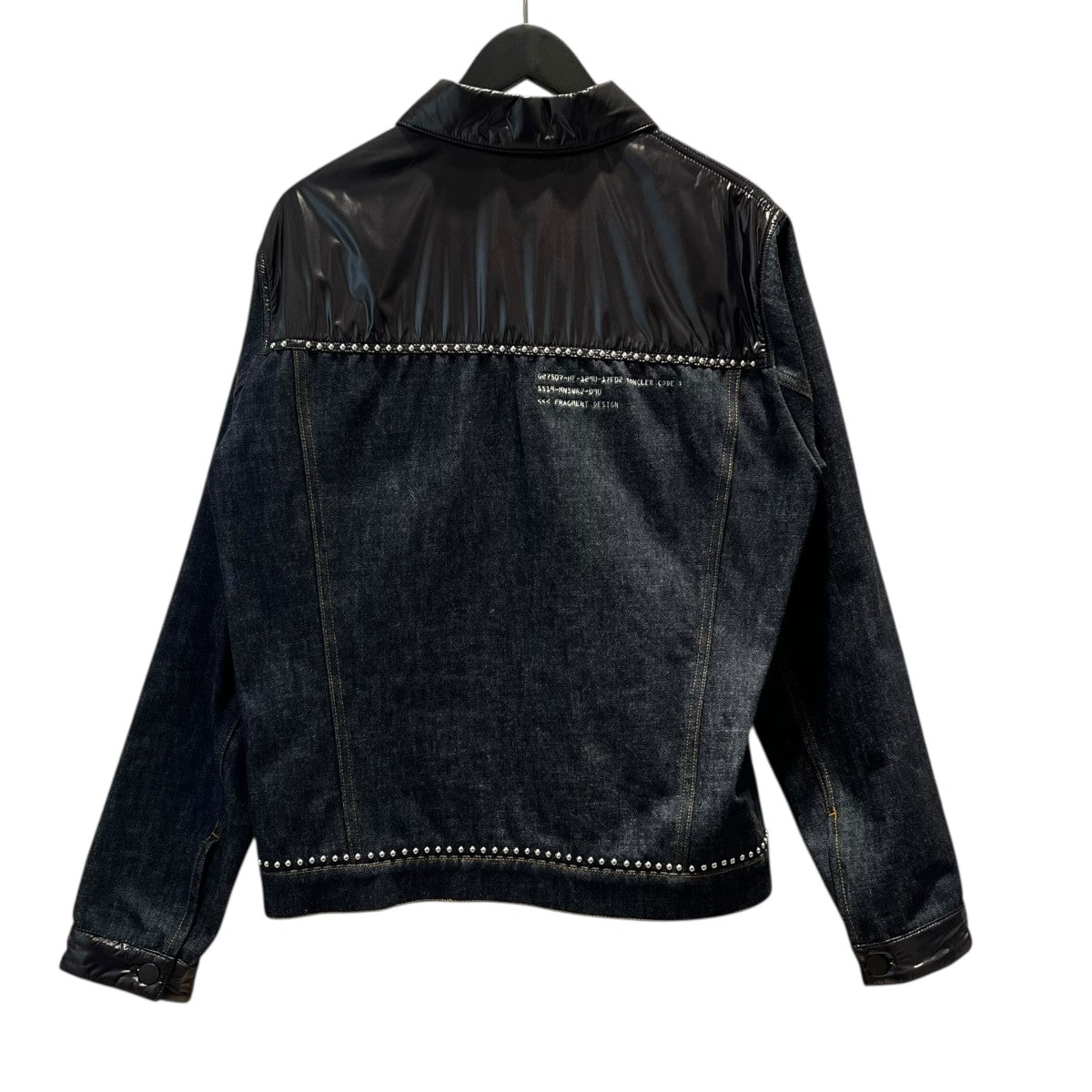モンクレール　デニムジャケット MONCLER×FRAGMENT DESIGN HIROSHI FUJIWARA BLUEGRASS GIUBBOTTOデニム