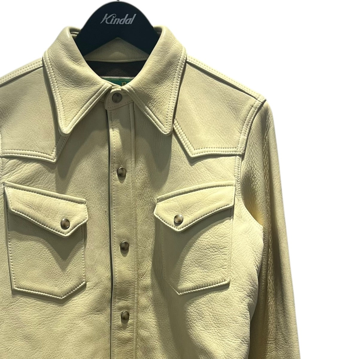 WEST RIDE レザーウエスタンシャツ 古着・中古-3枚目のアイテム画像