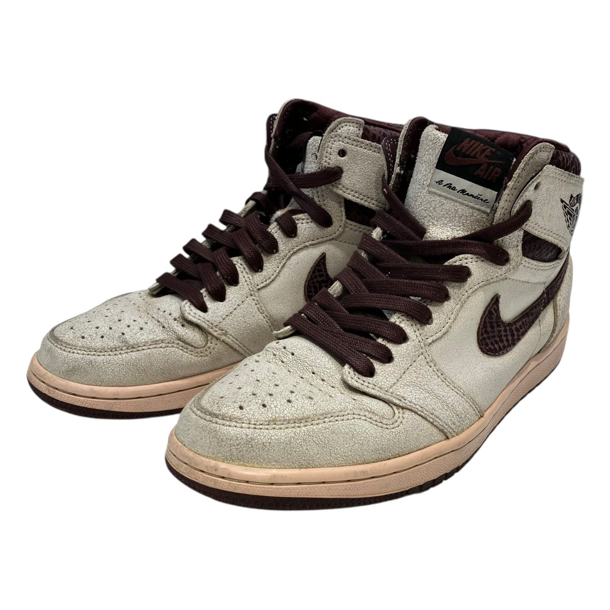 NIKE×A Ma Manier Air Jordan 1 Retro High OGハイカットスニーカーDO7097-100 古着・中古-1枚目のアイテム画像