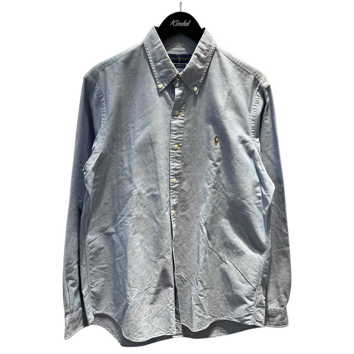 ワンポイントボタンダウンシャツ