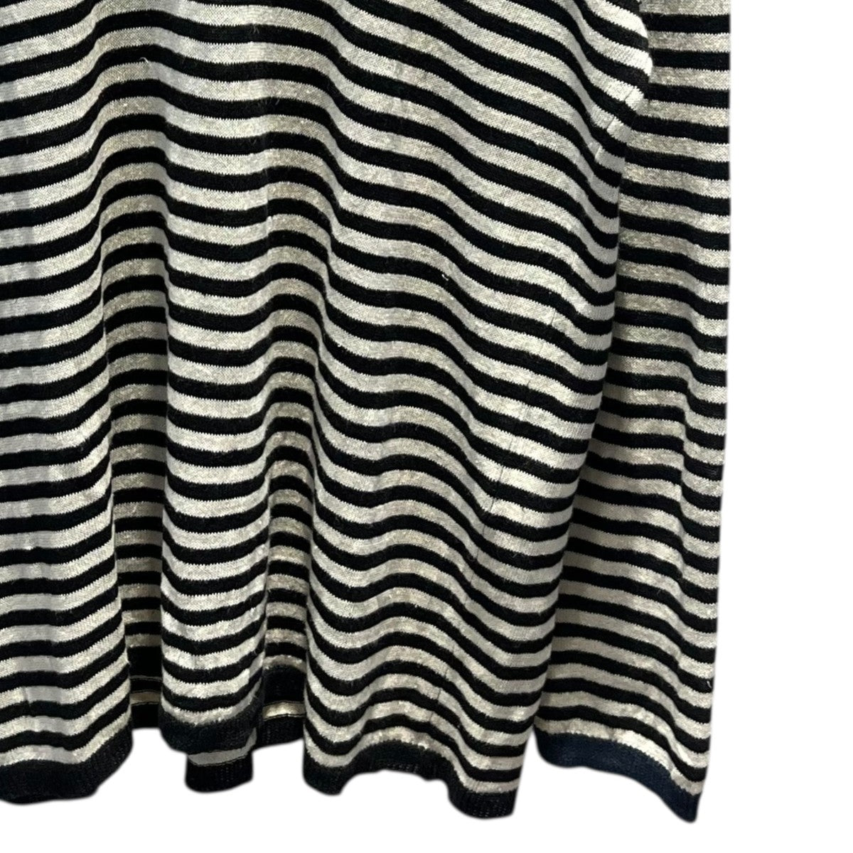 ’S Max Mara ボーダーニットパーカー2393610332 古着・中古-4枚目のアイテム画像