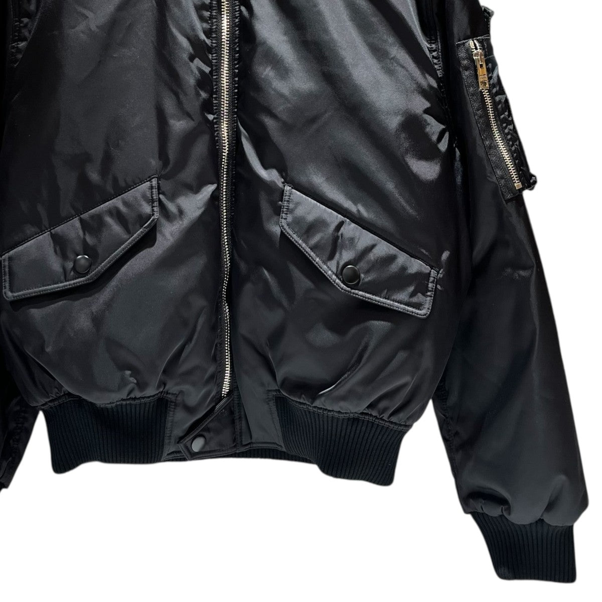 PRADA Re-Nylon ボンバージャケットMA-1ジャケットSGC824 古着・中古-4枚目のアイテム画像