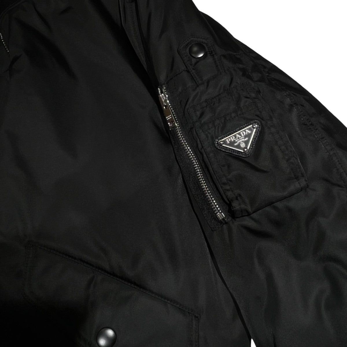 PRADA Re-Nylon ボンバージャケットMA-1ジャケットSGC824 古着・中古-6枚目のアイテム画像