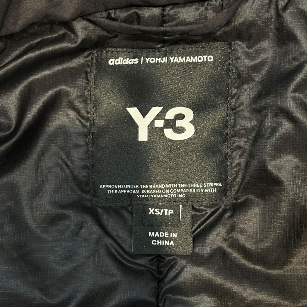 Y-3 中綿コートIW7487 W PADDED COAT 古着・中古-5枚目のアイテム画像